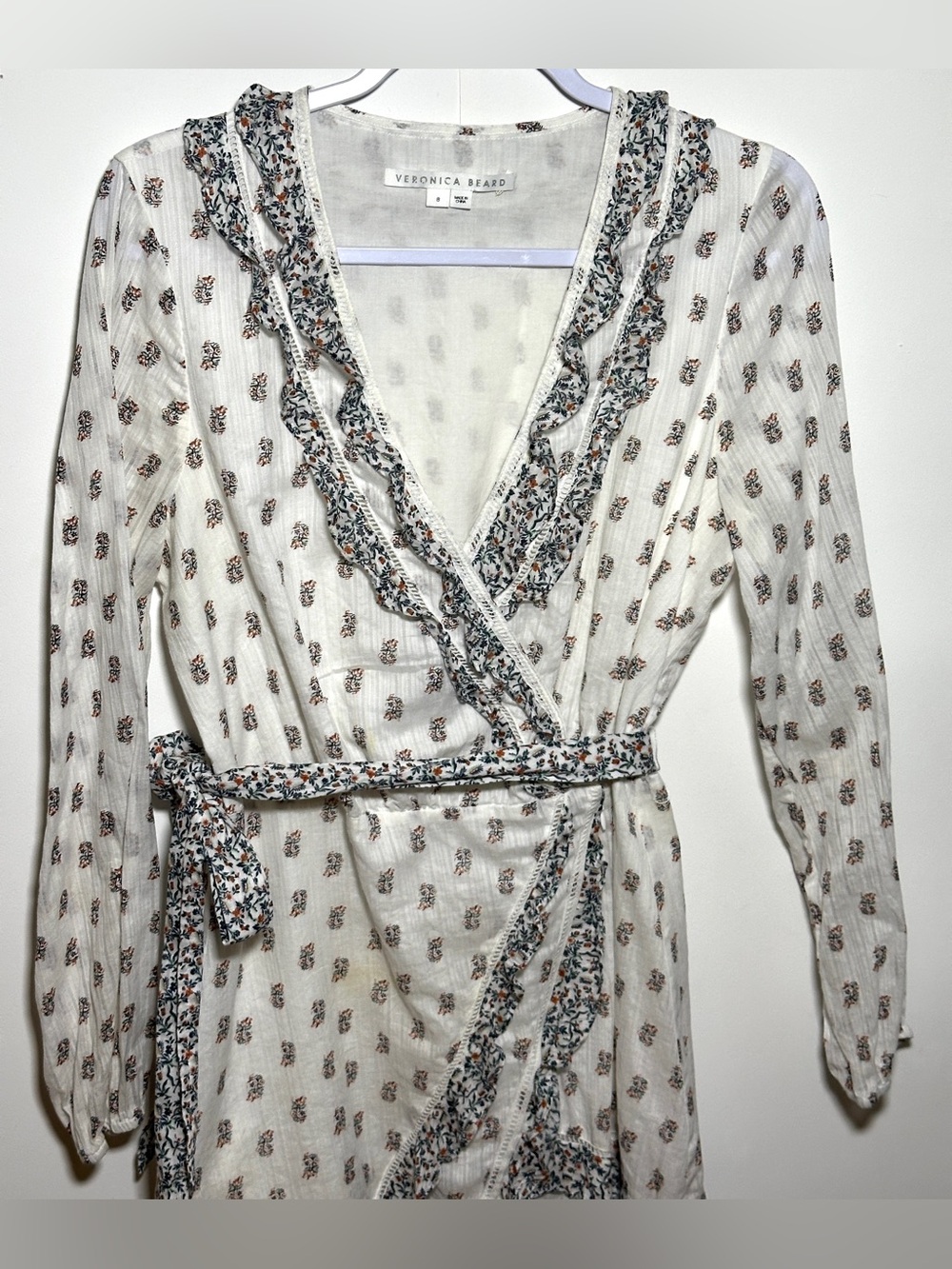 Veronica Beard Kierra Mini Wrap Dress